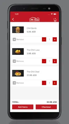 ChiliHouse Jo android App screenshot 1